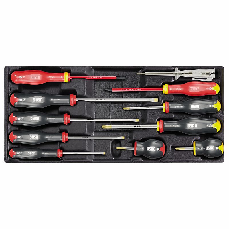 Module thermoformé assorti (11 pièces) | 519/324B | Usag - U05190762 Module thermoformé assorti (11 pièces) | 519/324B | Usag - U05190762